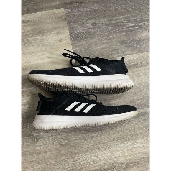 Adidas Women's Cloudfoam QT Flex W Running Shoes CG5762 Core Black White Sz 8.5 - Picture 6 of 10